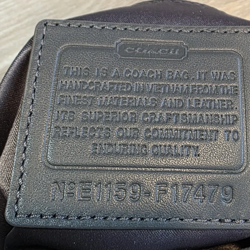 Coach Penelope Gray Shoulder Crossbody Bag - Picture 6 of 7
